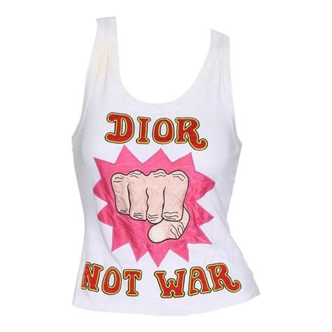 dior not war top vintage|Christian Dior by John Galliano Spring/Summer 2005 “Dior Not .